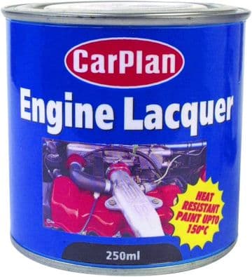 Carplan Engine Lacquer - Heat Resistant up to 150C, Regular, 250 Ml