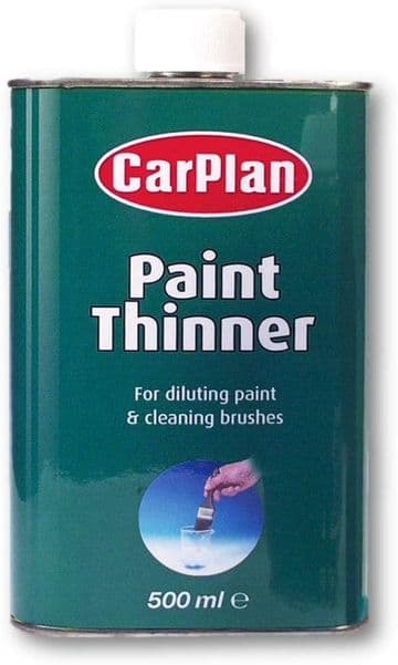 Carplan Paint Thinner - Diluting Paint and Cleaning Paint Brushes, 500 Ml