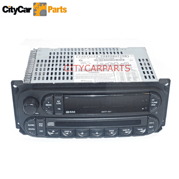 CHRYSLER PT CRUISER 2002 TO 08 RADIO STEREO FM AM CD CASSETTE PLAYER UNIT + CODE