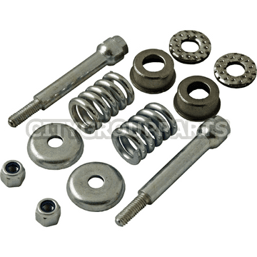 Citroen AX BX Xsara ZX Exhaust Front Pipe Kit Bolts Springs Washers Nuts EMK003
