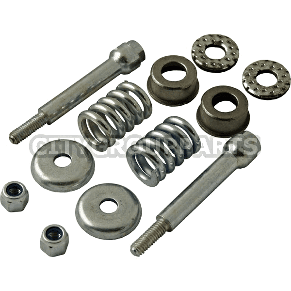 Citroen AX BX Xsara ZX Exhaust Front Pipe Kit Bolts Springs Washers Nuts EMK003