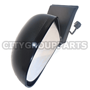 DODGE CALIBER PASSENGER LEFT SIDE FRONT ELECTRIC POWER FOLDING DOOR MIRROR BLACK