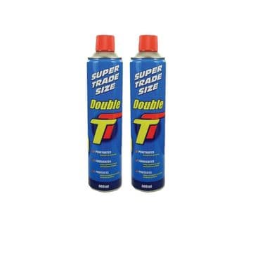 Double TT Double TT Maintenance Spray Aerosol Trade Pack DTT600 600Ml X 2