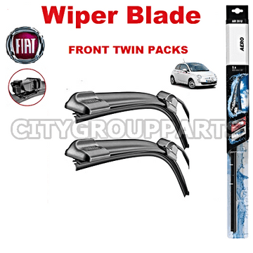 FIAT 500 L 2012 TO 2015 DOOR HATCHBACK 24" & 14" AEROTWIN FRONT WINDSCREEN WIPER BLADES