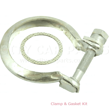 Fiat 500L 330 1.6 MPV Upper Front Cat Section Exhaust Clamp & Gasket Kit