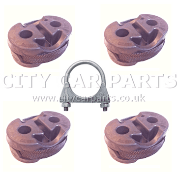 FIAT DUCATO 2.2 2.3 HDI DIESEL MPV VAN.BUS EXHAUST REAR SILENCER FITTING KIT