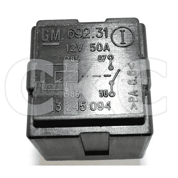 Fiat Lancia Alfa Romeo Punto Brava 156 Black Relay 46520419 4 Pin B047