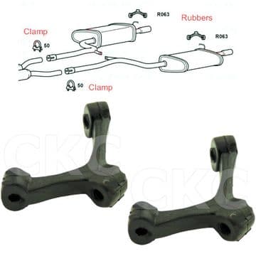 For Audi A4 B7 1.8 Estate 2004 To 2008Exhaust Rubber Mount Hanger Mounting
