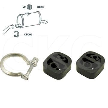 For Citroen Berlingo MK1 Facelift 2.0 Rear Exhaust Back Box Silencer Fitting Kit