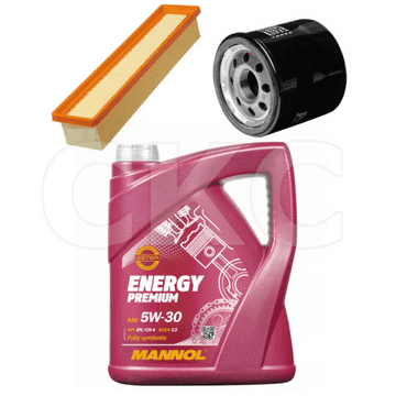 For Dacia Sandero 1.2 12-17 Oil And Air Filter 5L 5w30 Engine Oil Service Kit