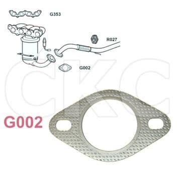 For Mazda 2 Models 1.2 & 1.4 Front Down Pipe Cat Exhaust Gasket
