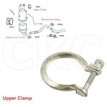For Peugeot Partner MK2 1.6 Van & MPV Front Upper CAT Section Exhaust Clamp