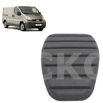For Renault Trafic II Models (FL JL & EL) Brake & Clutch Pedal Pad Rubber Cover