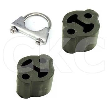 For Seat Alhambra Mk1 & Mk2 Models Rear Exhaust Rubber Mount Hanger & Clamp