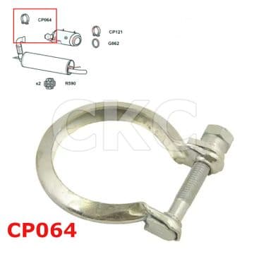For Smart ForFour Models 0.9 & 1.0 Rear Back Box Silencer Exhaust Clamp