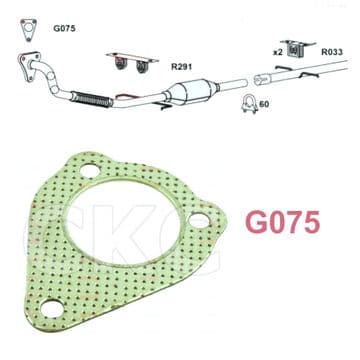 For Volkswagen Beetle & Bora 1.9 Models Front Upper Down Flex Pipe Cat Gasket