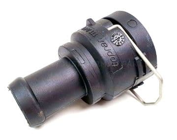 For VW Audi Seat Skoda Coolant Hose Coupling Flange with Clip + Seal 3B0122291B