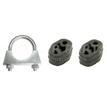 Ford Fiesta 1.0 Mk7 Ecoboost Zetec Models Rear Exhaust Back Box Fitting Kit