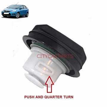 FORD FOCUS MODELS 2005 TO 11 PETROL & DIESEL FUEL CAP PUSH & QUARTER TURN TYPE