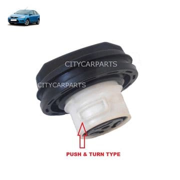 FORD FOCUS MODELS FROM 2005 TO 2011 PETROL & DIESEL FUEL CAP PUSH AND TURN TYPE