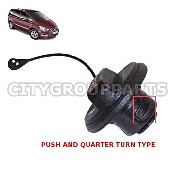 Ford Galaxy 2006 To 2014 Diesel Fuel Cap Push And Quarter Turn Type Anti Lose Rope