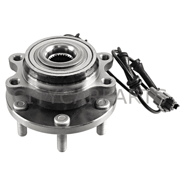 FRONT WHEEL BEARING HUB + ABS FOR A NISSAN NAVARA 2.5 DCi D40 & PATHFINDER R51