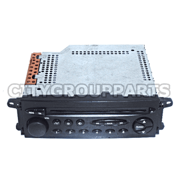 Genuine Citroen Xsara / Picasso / C5 Single Cd Player Radio In Black With Code Unmarried
