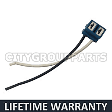 H7 HEADLIGHT HEAD LIGHT CERAMIC BULB HOLDER WIRE ANGLED END
