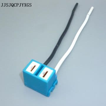 Headlight ceramic Bend H7 HID bulb holder,auto H7 right angle bulb socket, autom