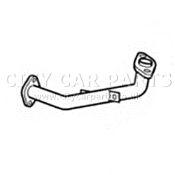 HONDA CIVIC 1.8 PETROL HATCHBACK MODES 10/2005 TO 12/2012 FRONT DOWN PIPE EXHAUST