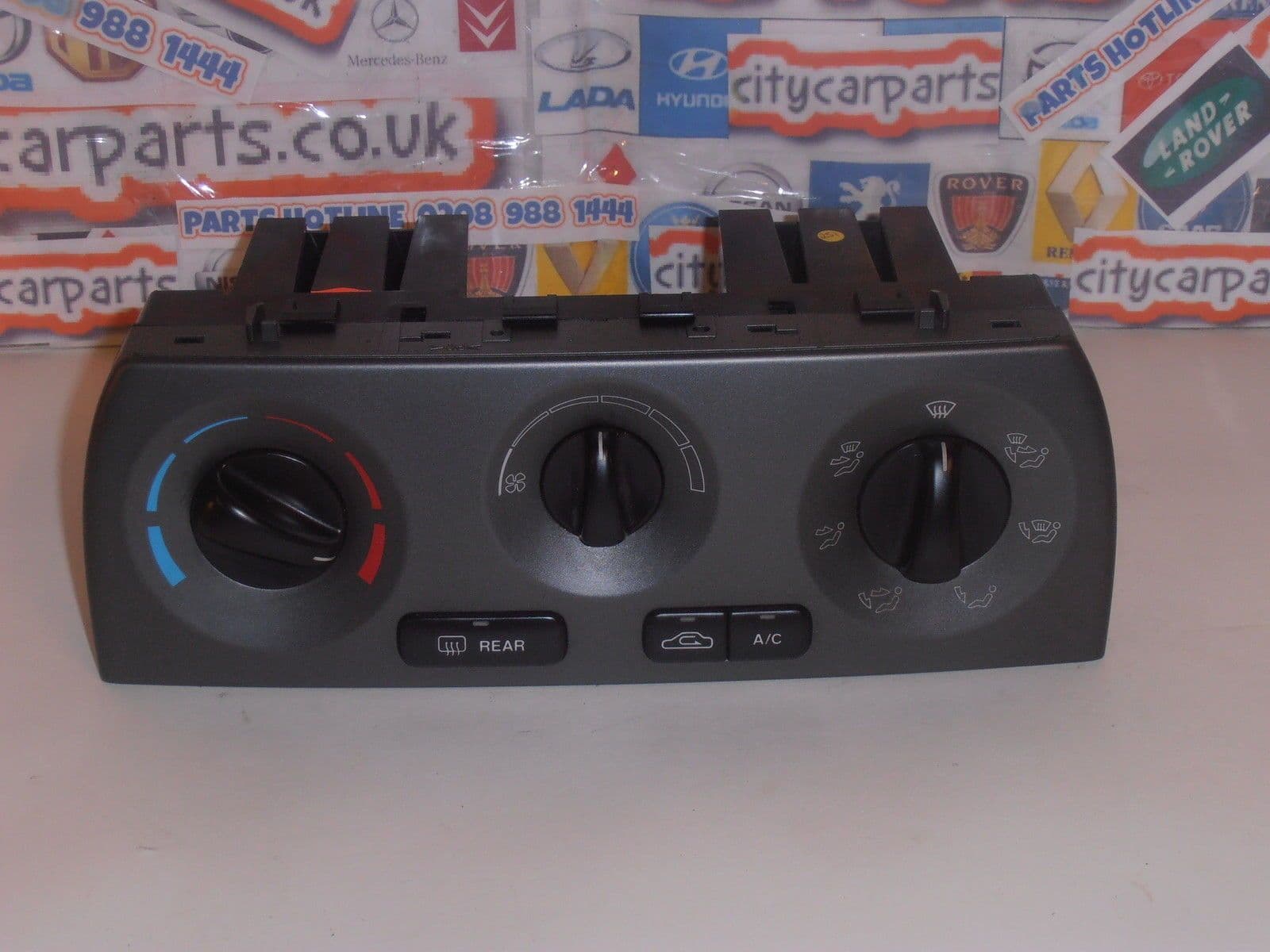 JAGUAR X TYPE HEATER AIR CONDITIONING CONTROL PANEL MODULE 1X4F19D840BD