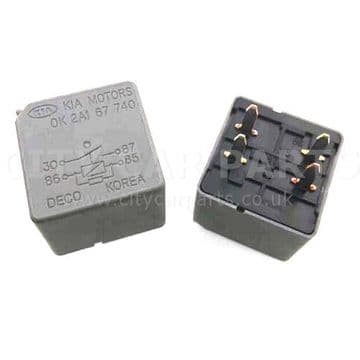Kia (1990-2015) Multi-Use Grey 4-Pin Relay OK2A167740 Deco / Kia Motors