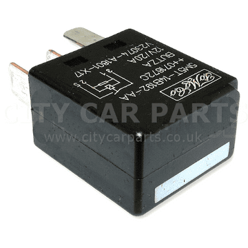 Land Rover Ford Multi-Use Black Relay 12V 20A TYCO 5M5T-14B192-AA has 4 Pins