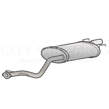 Lexus IS200 2.0 Saloon 1999 to 2005 Exhaust Rear Silencer Back Box 100% Quality Unit
