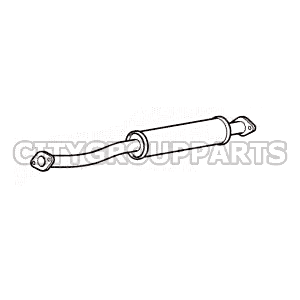 LEXUS IS300 PETROL 3.0 MODELS 01 TO 06 EXHAUST MIDDLE BOX SECTION REAR SILENCER