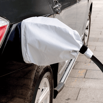 LZSTEC EV Charger Cover, Electric Car Charging Port Cover, Outdoor Waterproof Wi