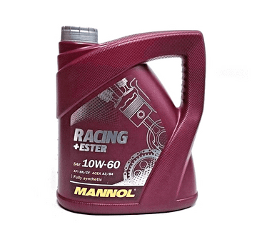 MANNOL FULLY SYNTHETIC ESTER BASED QUALITY 10W60 RACING ENGINE OIL 4 LTR