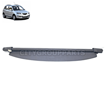 MAZDA 2 MODELS MK1 2002 TO 2007 REAR LOAD PARCEL SHELF BOOT COVER PARCEL SHELF