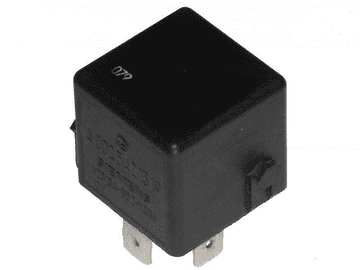 Mercedes Benz Tyco Overload Protection Black Relay A0025421319 4 PINS