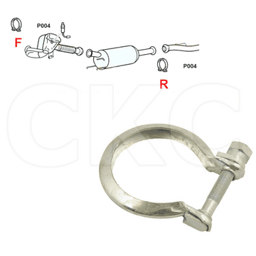 Mitsubishi Outlander CW7W Models 2.2 D Front Down Pipe Exhaust Clamp