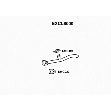 MITSUBISHI SHOGUN PAJERO EXHAUST REAR BACK EXHAUST TAIL PIPE EXCL6000