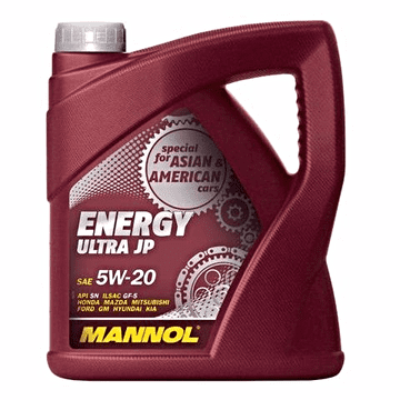 NEW MANNOL ENGINE OIL ENERGY ULTRA JP 5W20 FULLY SYNTHETIC ENGINE OIL-4 LITRES