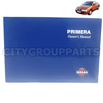 NISSAN PRIMERA P11E MODELS FROM 1996 TO 2000 OWNERS MANUAL HANDBOOK
