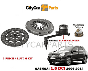 NISSAN QASHQAI 1.5 DCI K9K 1461cc J10 JJ10 2006 TO 2014 CLUTCH KIT WITH SLAVE