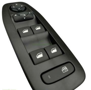 Peugeot 208 Main Power Window Control Mirror Switch 2012 To 2019 98242539ZD