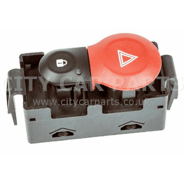 Renault Clio Mk3 Models From 2005 To 2008 Central locking Hazard Warning Switch Centre Console