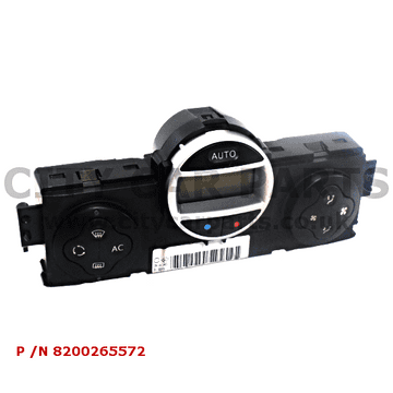 RENAULT MEGANE SCENIC DIGITAL CLIMATE HEATER CONTROL PANEL 8200265572