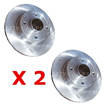 RENAULT TRAFIC 2001 TO 2014 REAR BRAKE DISCS 280MM SOLID (WITHOUT BEARING)