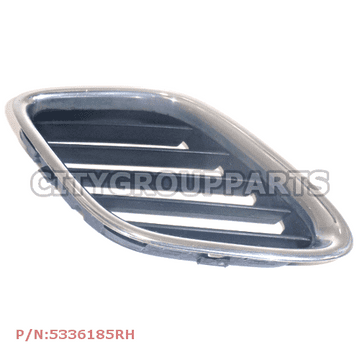 SAAB 9-5 MODELS 1998 TO 2005 DRIVER RIGHT SIDE FRONT CHROME GRILL 5336185 RH