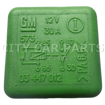 Saab / Vauxhall / Opel Models From 1990 To 2005 Fuel Pump Green Relay 03447012 12v 30A